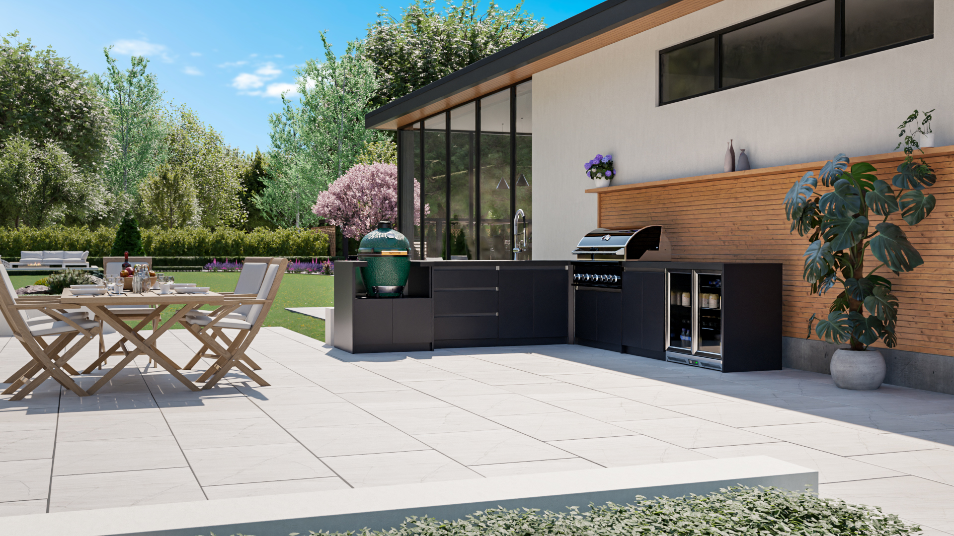 Fairford Outdoor Modular Kitchen Features