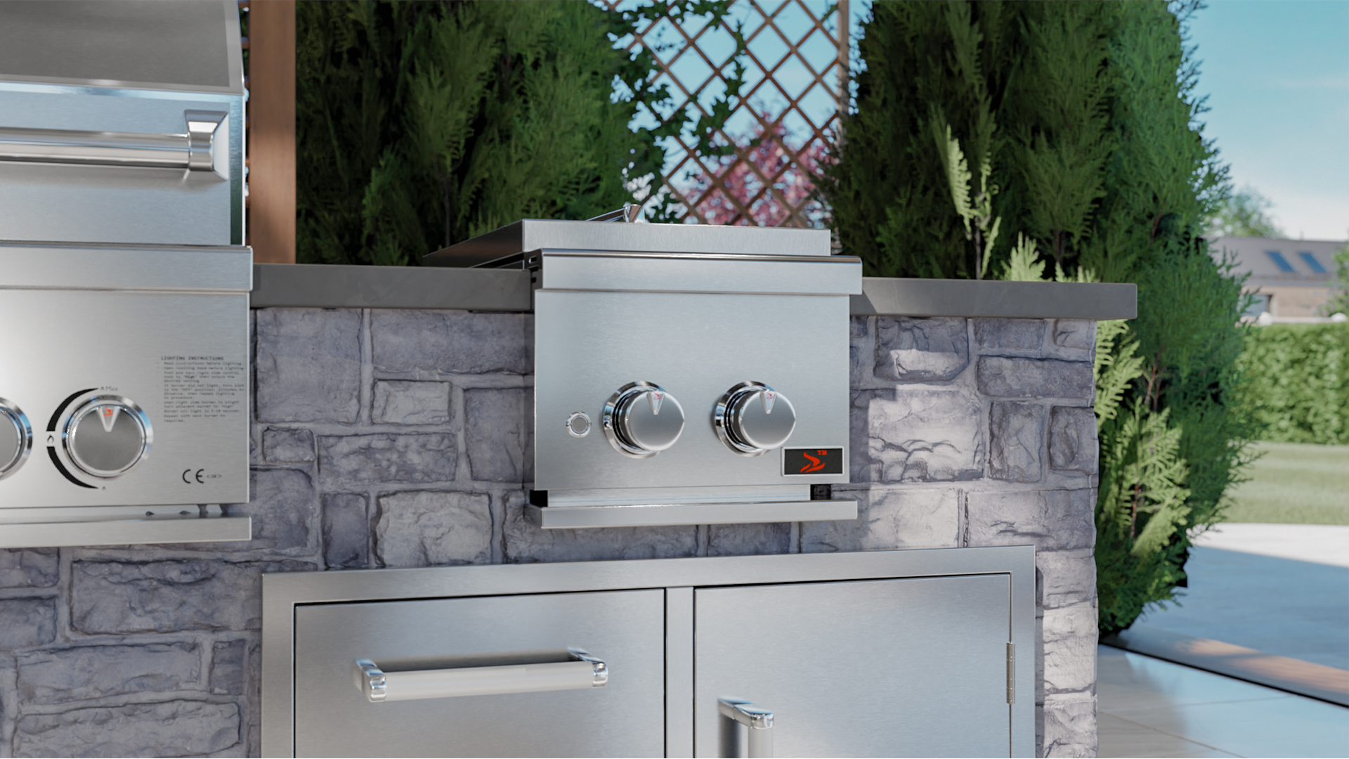 Built-in Side Burner (SB5)